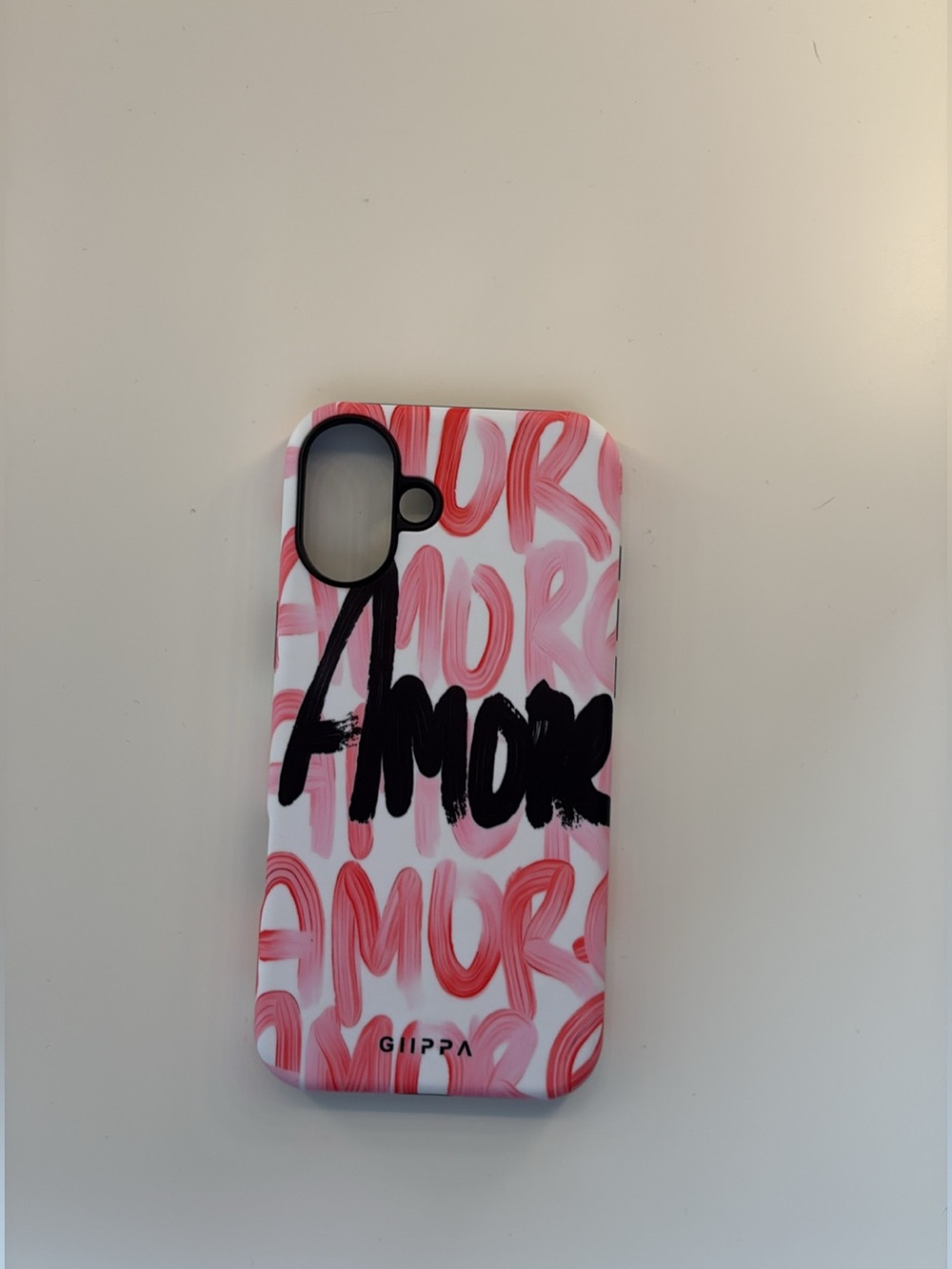 Pink 'Amour' Decorative Phone Case - Pink Accent Home Art
